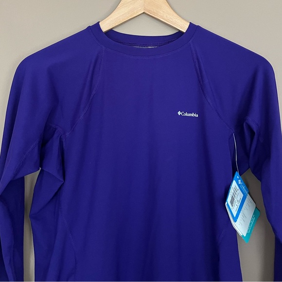 {Columbia} Omni-Heat Midweight Long Sleeve Thermal Reflective Top in Purple - Picture 2 of 15
